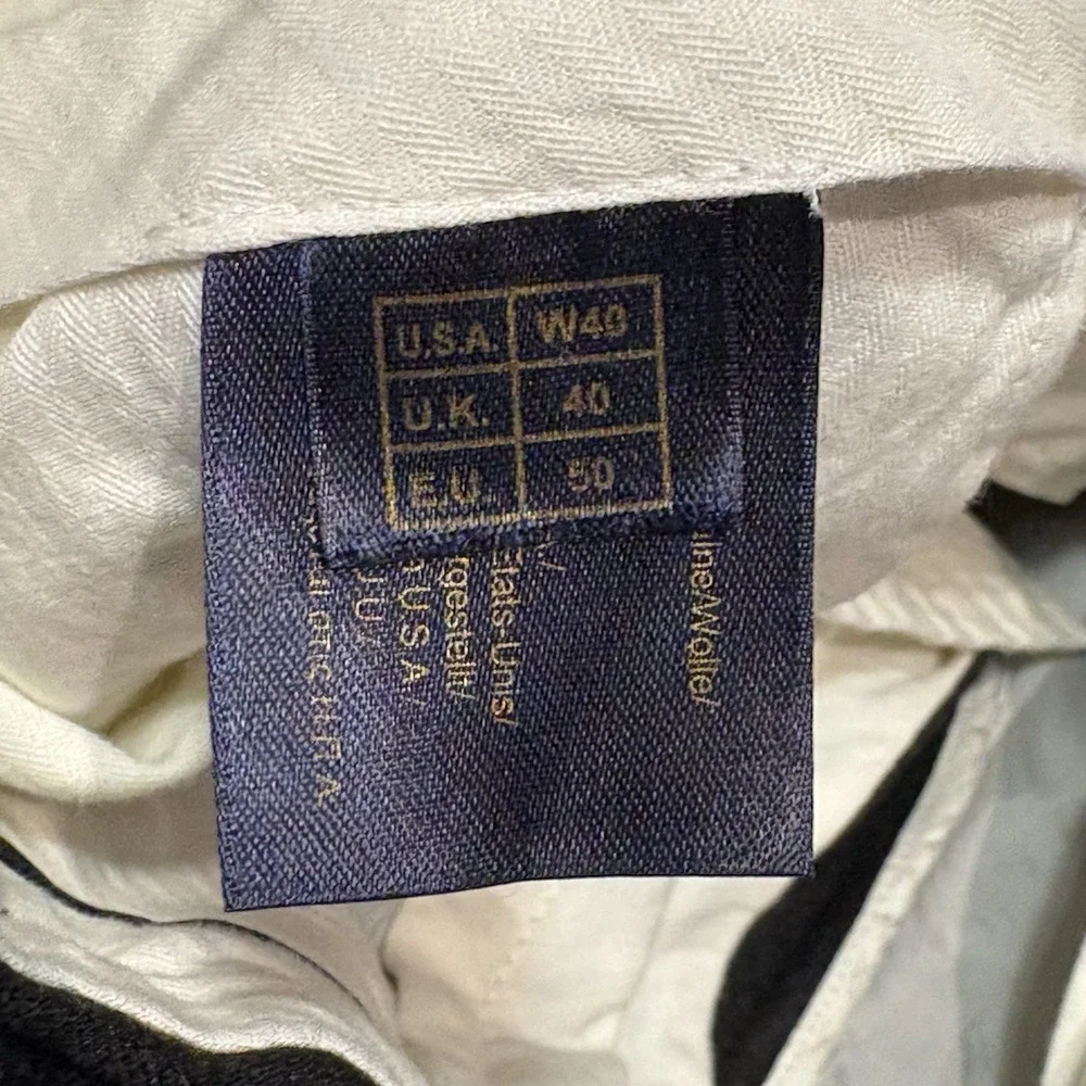 Brooks Brothers 1818 Madison Pants Size 40R Gray Wool Plaid Trousers‎